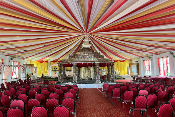 Dining Hall at Nithyotsava Wedding Hall