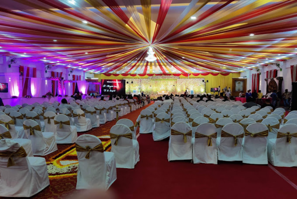 Dining Hall at Nithyotsava Wedding Hall