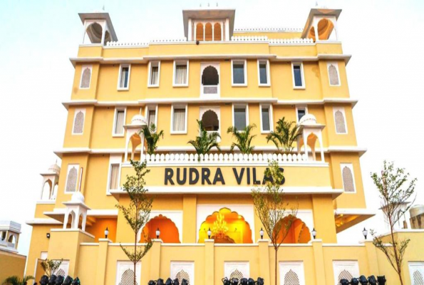 Banquet Hall at Hotel Rudra Vilas