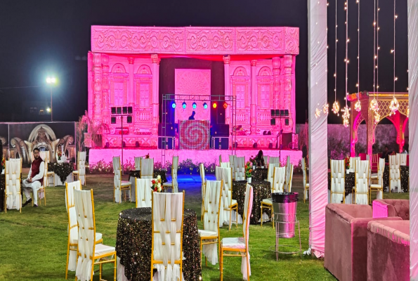 Party Lawn at Aashirvad Palace