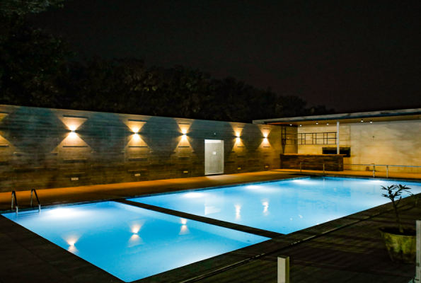 The Poolside Lawn at Sree Lalitha Lawns And Convention