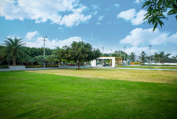 The Poolside Lawn at Sree Lalitha Lawns And Convention