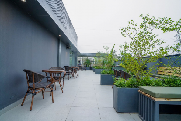 Open Air Terrace at Saltstayz Basil