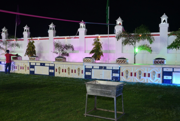 Pool Side at The Vrindavan Resort And Banquet