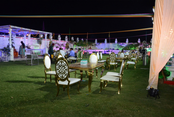 Pool Side at The Vrindavan Resort And Banquet