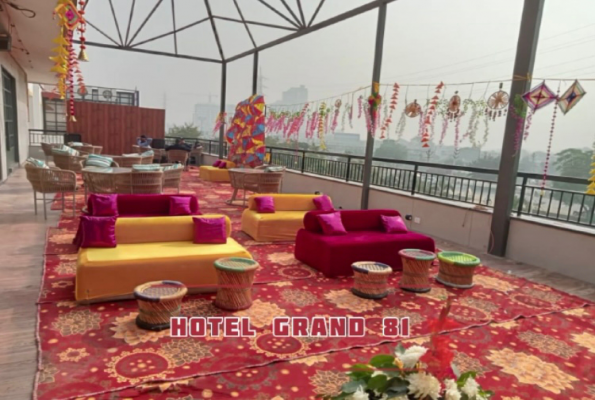 Open Air Terrace at Hotel Grand 81