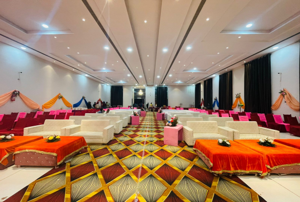 Big Hall at Hotel Kailash Mansarovar And Banquet Hall