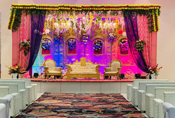 Big Hall at Hotel Kailash Mansarovar And Banquet Hall