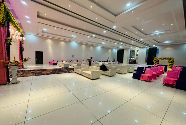 Big Hall at Hotel Kailash Mansarovar And Banquet Hall