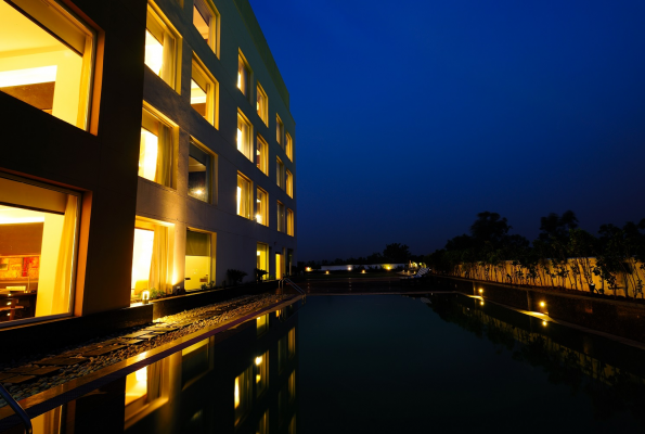 Poolside Lawn at Country Inn & Suites By Radisson Sohna Road Gurgaon