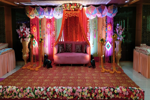 Banquet Hall at Badhai Banquet By Om Sweets