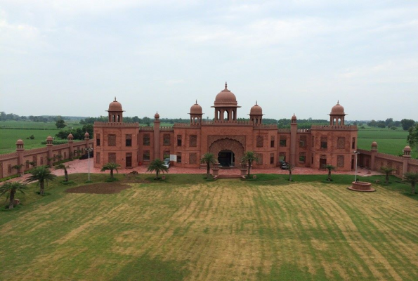 Lawn at The Royal Villa Resort