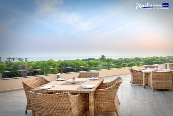 Bayview Terrace Venue at Radisson Blu Resort Visakhapatnam