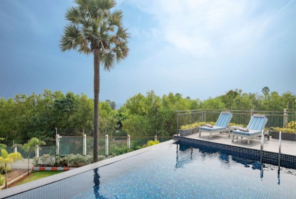 Pool Cascade at Radisson Blu Resort Visakhapatnam