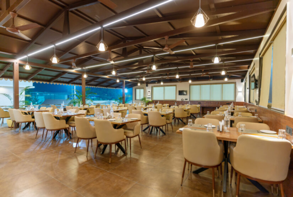 The Naivedyam Restaurant at Golden Leaf Resort
