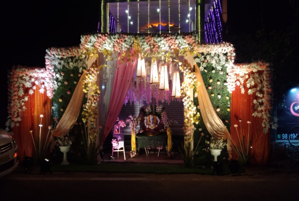 Big Hall at Ganpati Royal Palace