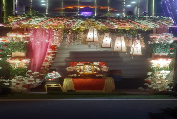 Rooftop Garden at Ganpati Royal Palace