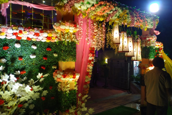 Rooftop Garden at Ganpati Royal Palace