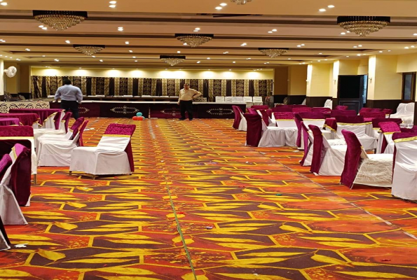 Banquet Hall at Hotel Punnu International