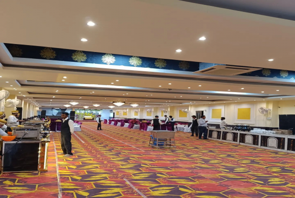 Banquet Hall at Hotel Punnu International