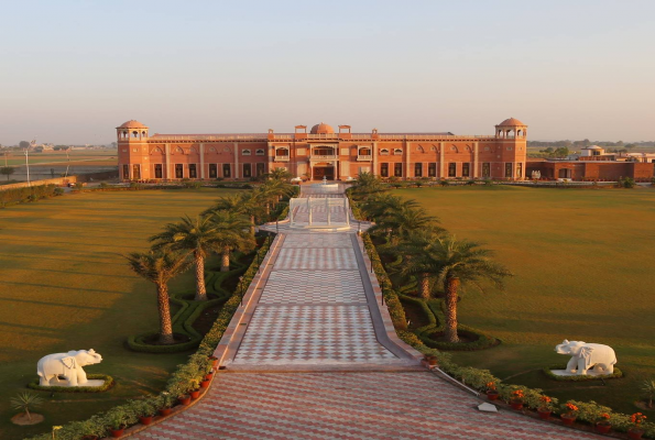 Lawn at Mahal Mubarak