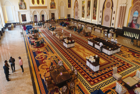 Banquet Hall at Victorian Castle