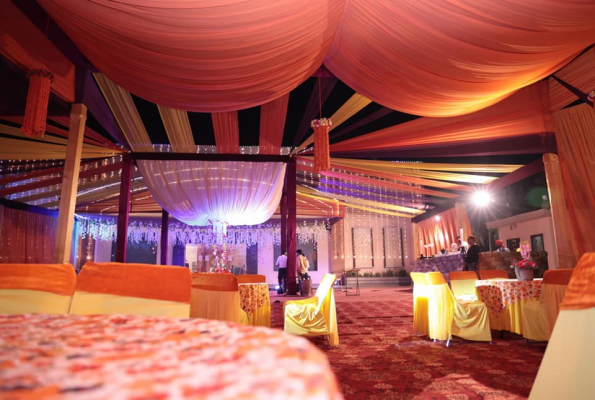 Lawn at I D Banquet Hall