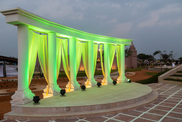 Greek Architecture Amphitheatre at The Amaltaas Fort