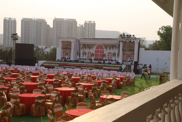 Lawn at Raaga Heritage Banquets