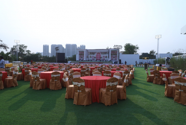 Lawn at Raaga Heritage Banquets