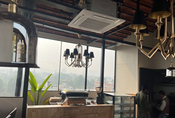 Open Roof Top at Cafe By Dev Managed By Dev Royale Hotel
