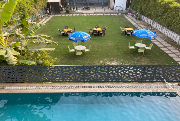 Pool Parties at Go Bravo Farm 4bhk Villa With Pool & Lawn