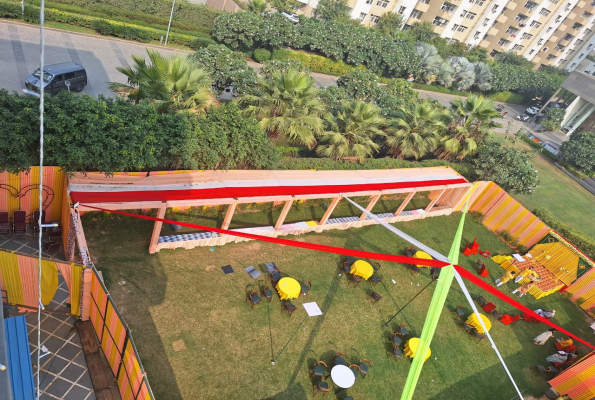 Rooftop Terrace Party Zone at Hotel RR Galaxy