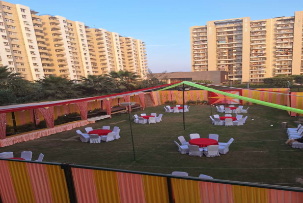 Rooftop Terrace Party Zone at Hotel RR Galaxy