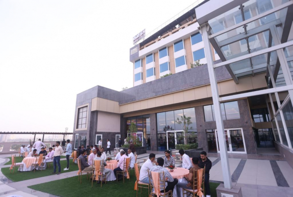 Open Terrace at The Grand Ball Room