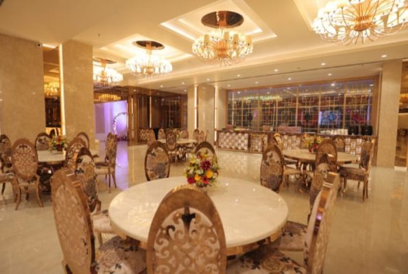 Banquet Hall at Amaatra Banquet Gaur City By Golden Plate