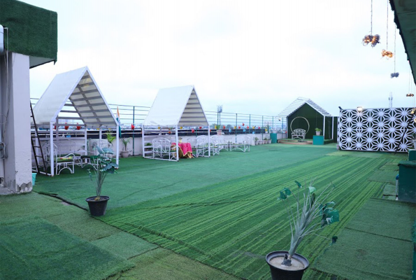 Terrace Garden at Red K Velvet Hotel