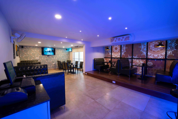 Upper Crest Lounge at The Altruist Business Hotel Whitefield