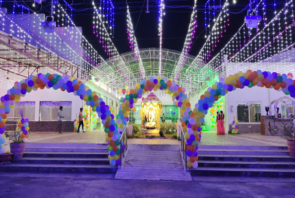 Lawn at Sri Lakshmi Narasimha Gardens