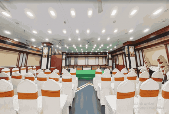 Banquet Hall at Hotel Ilapuram