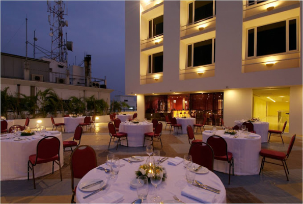 Garden at Vivanta Vijayawada