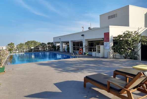 Poolside at Vivanta Vijayawada