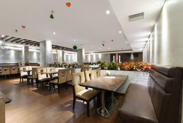Restaurant at Hotel Krishna Residency