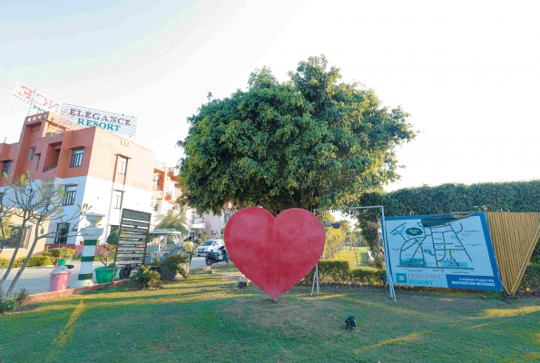 Open Party Lawn at Elegance Resort