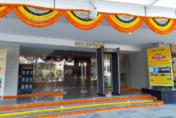 Banquet Hall at Hotel Svm Grand