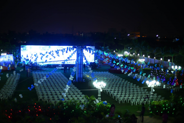 Lawn at Peddabavi Malla Reddy Gardens