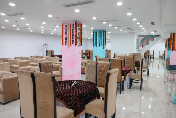 Banquet Hall at Hotel The Anvi Residency