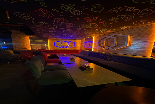 Indoor Lounge at Big Boyz Lounge