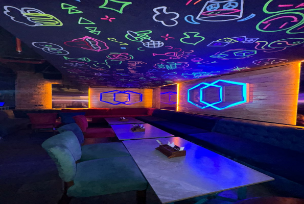 Indoor Lounge at Big Boyz Lounge