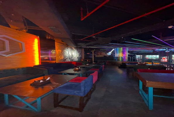 Indoor Lounge at Big Boyz Lounge